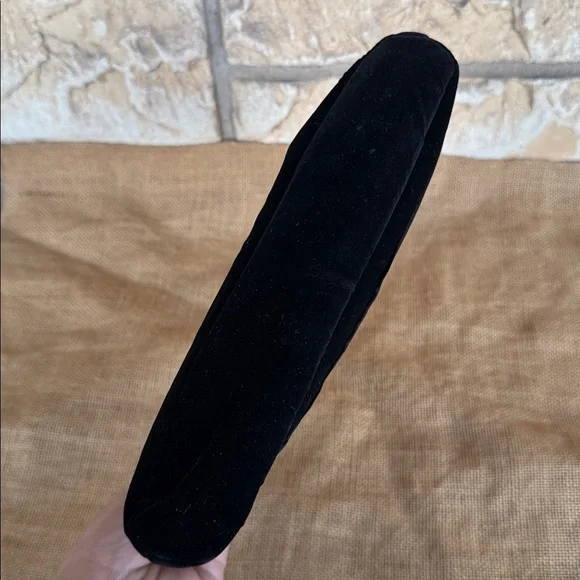 YSL Yves Saint Laurent Elegant Black Makeup Toiletry Bag Silk Rare Hard to Find - Picture 5 of 15